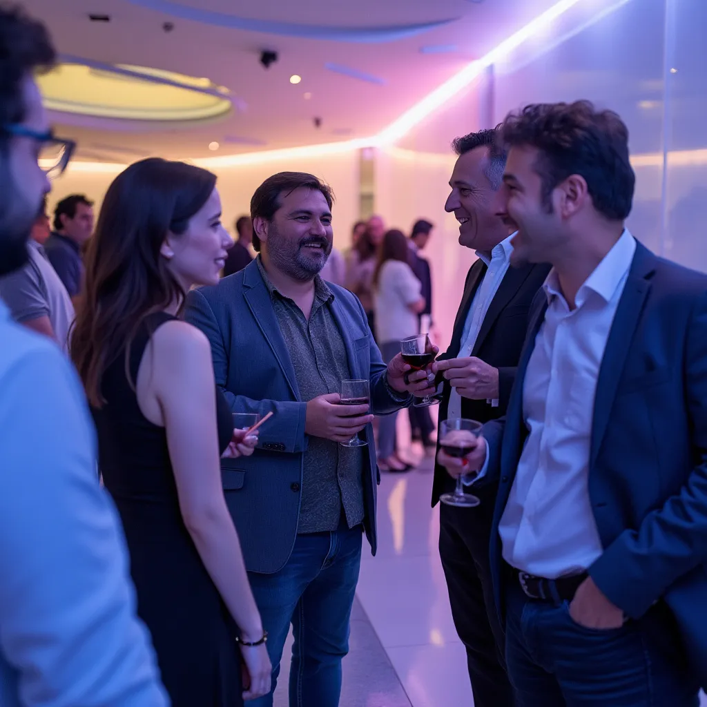 Evento de networking organizado por la empresa